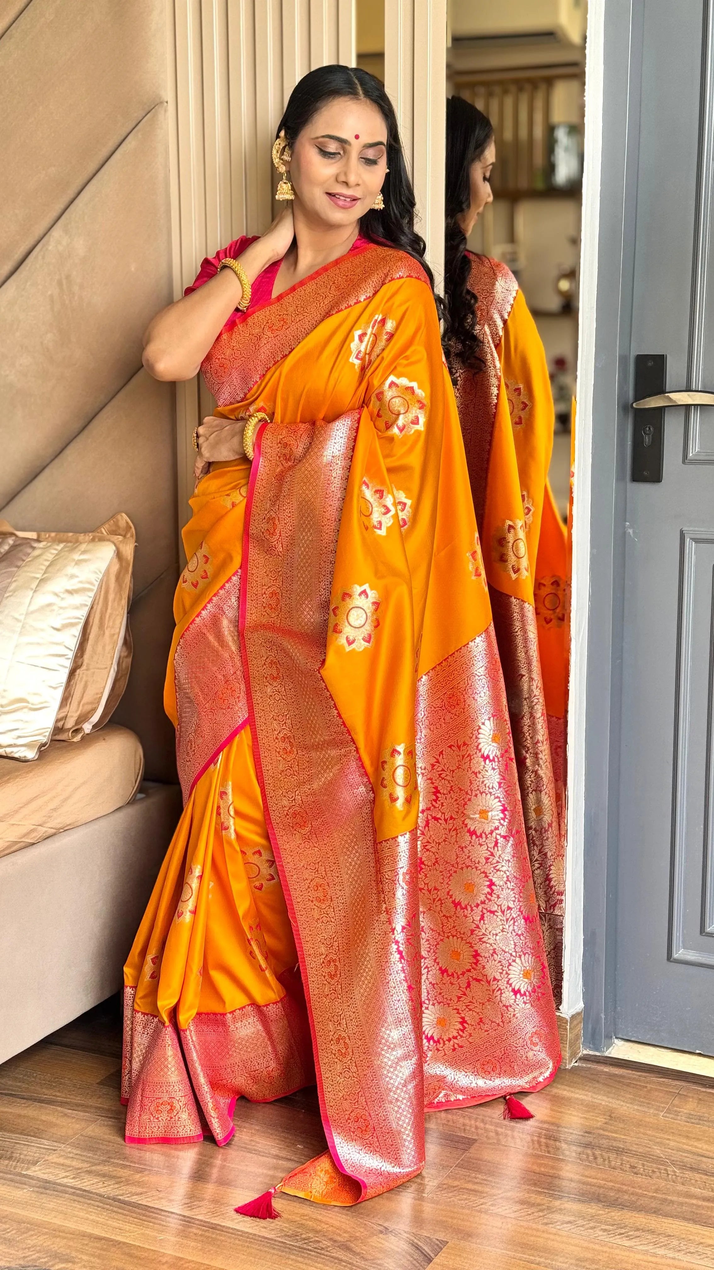 Banarasi Soft Silk Wedding Saree