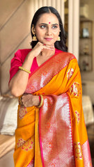 Banarasi Soft Silk Wedding Saree