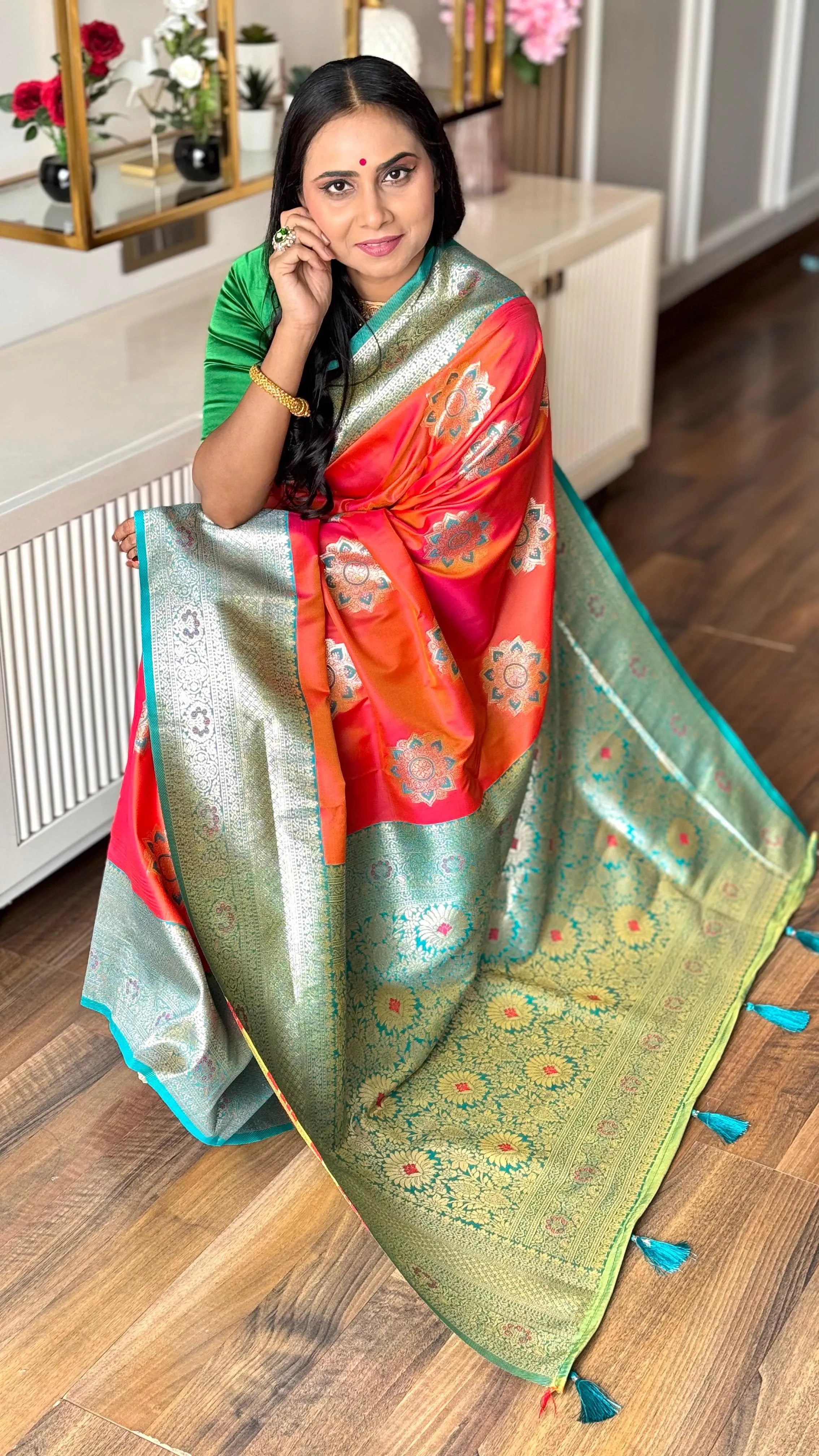 Banarasi Soft Silk Wedding Saree