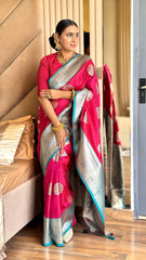 Banarasi Soft Silk Wedding Saree