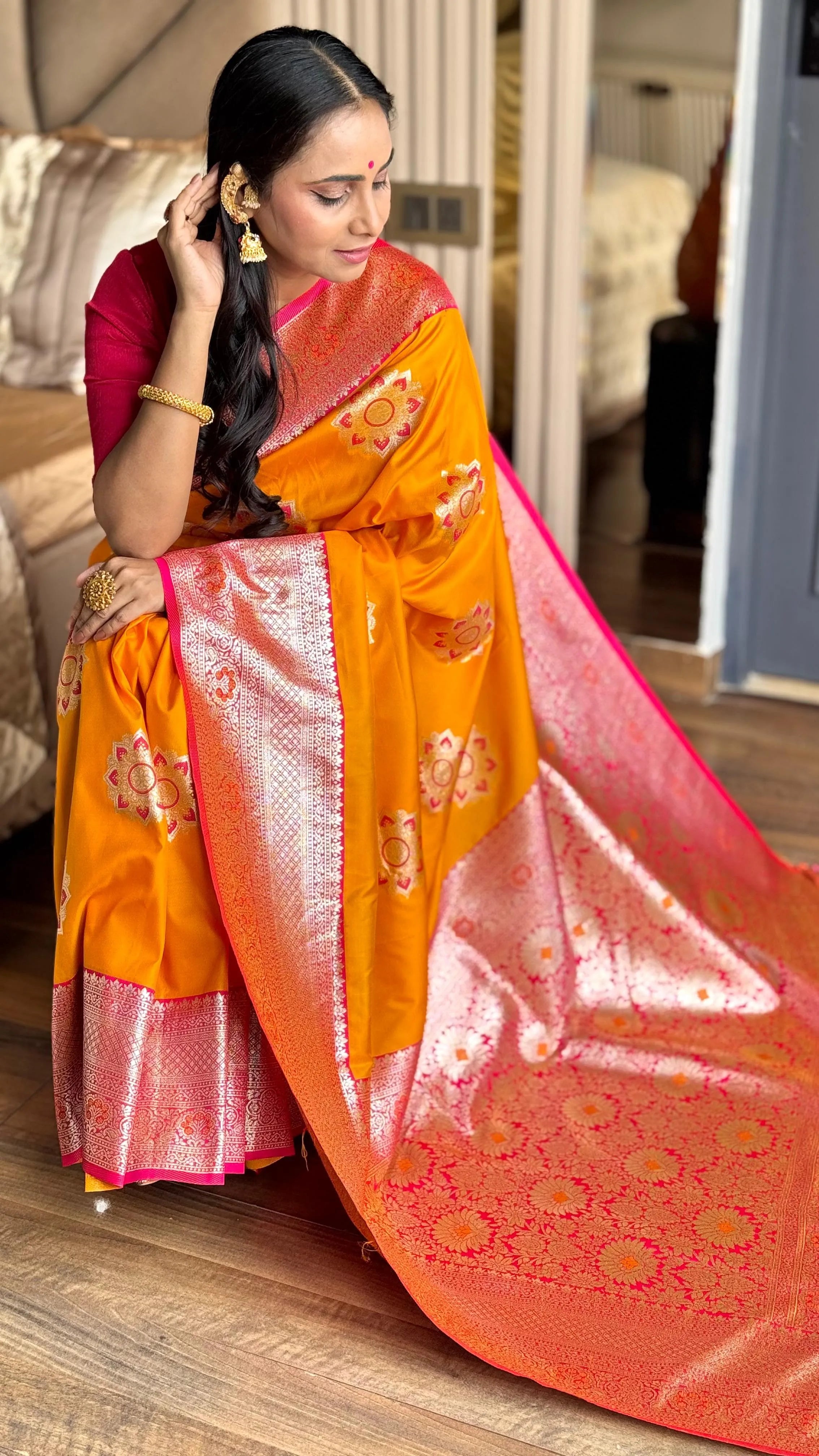 Banarasi Soft Silk Wedding Saree