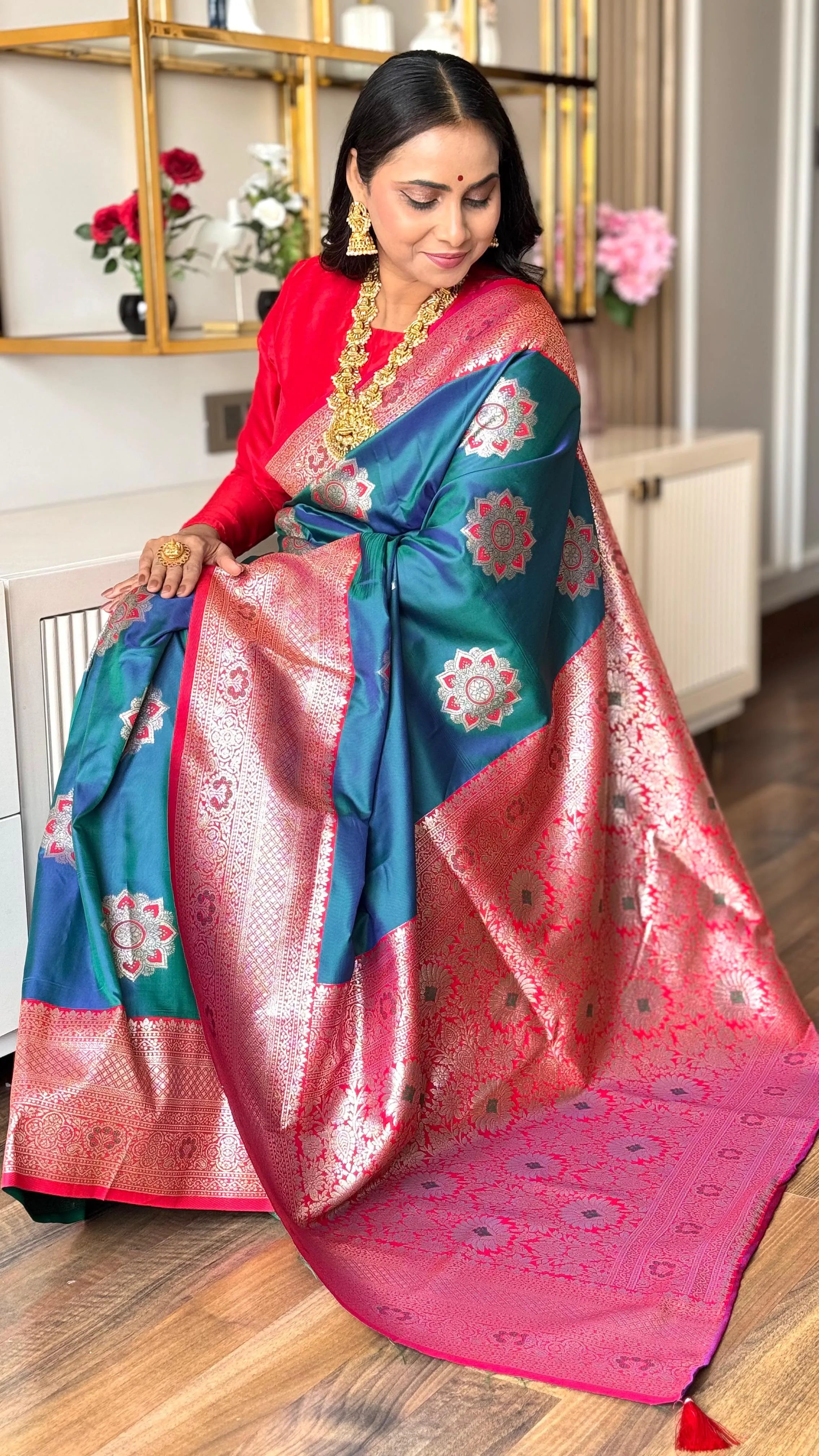 Banarasi Soft Silk Wedding Saree