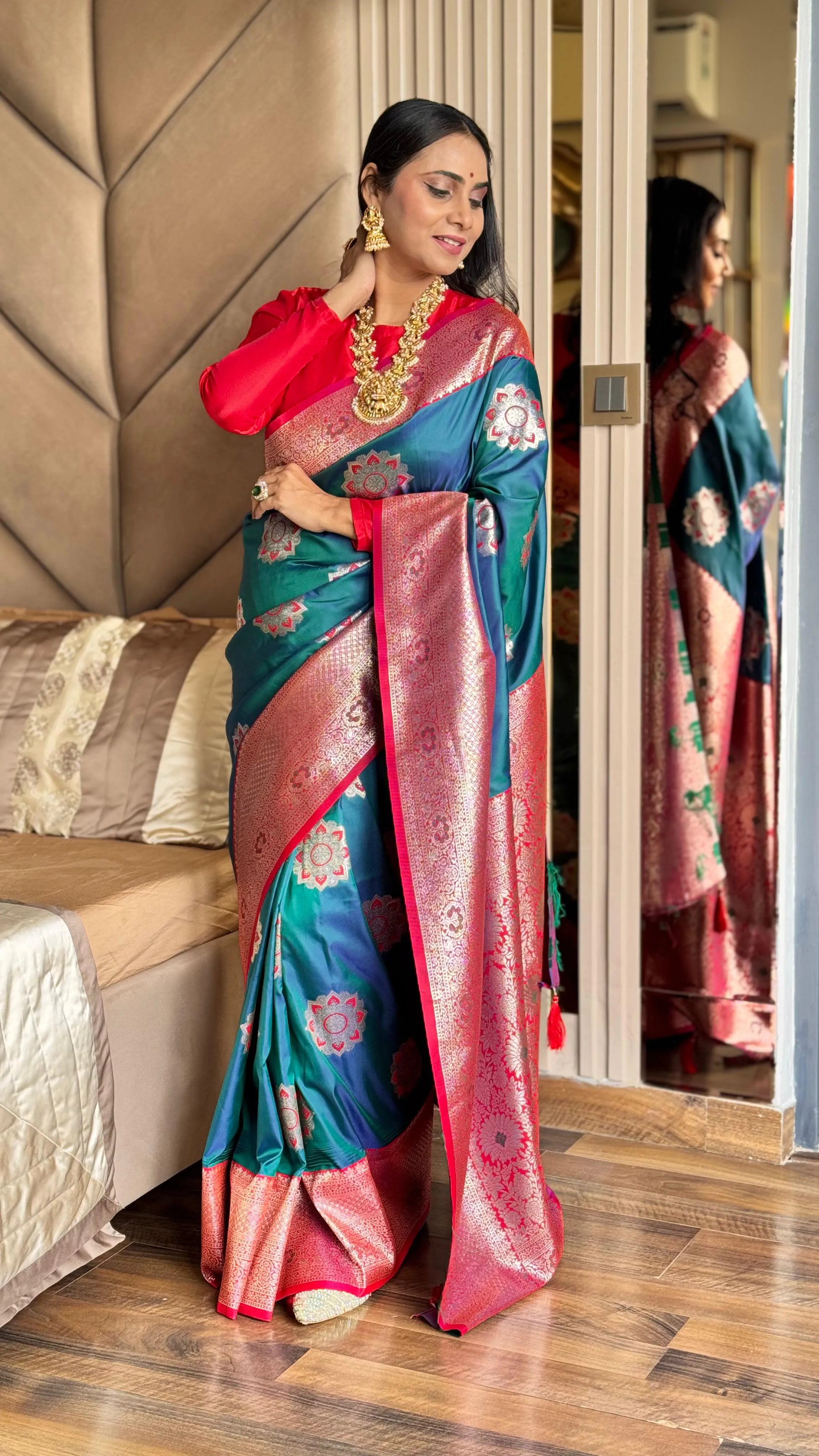 Banarasi Soft Silk Wedding Saree