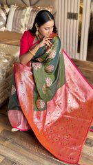 Banarasi Soft Silk Wedding Saree