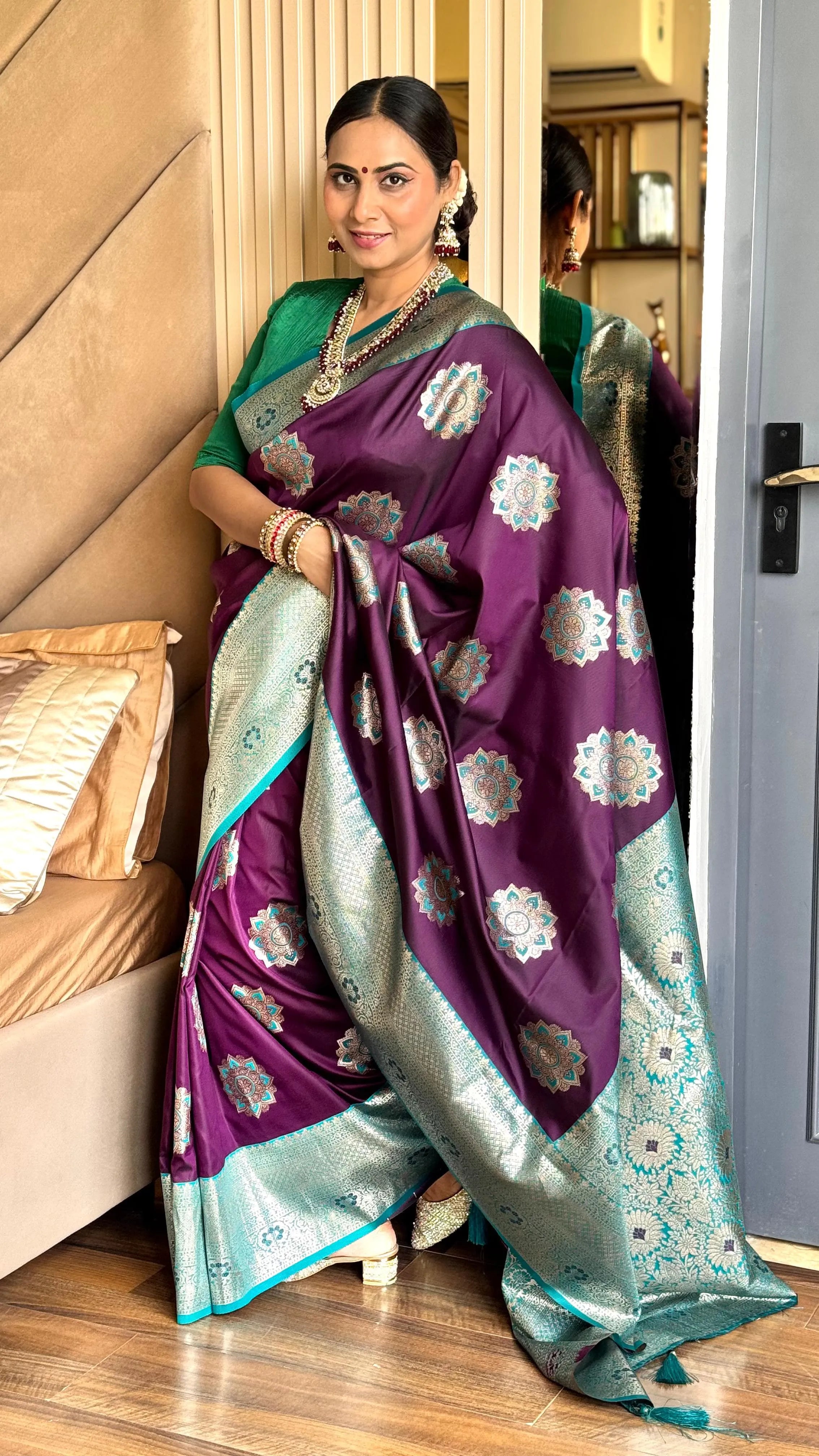 Banarasi Soft Silk Wedding Saree