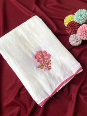 Pure Crush Chinon Designer Saree