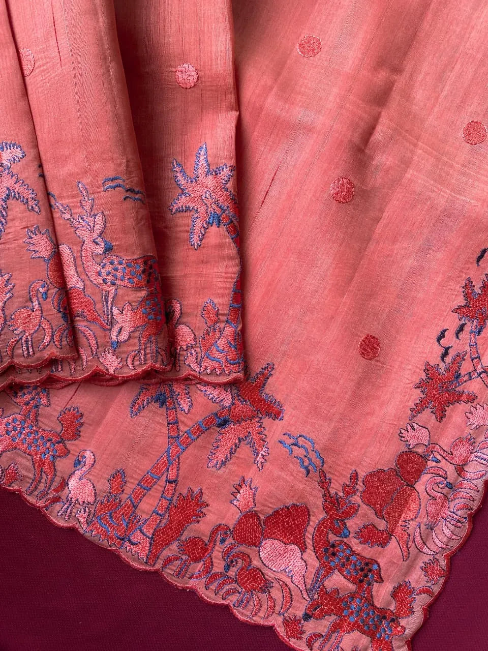 Pure Matka Silk Saree – Regal Elegance in Every Drape