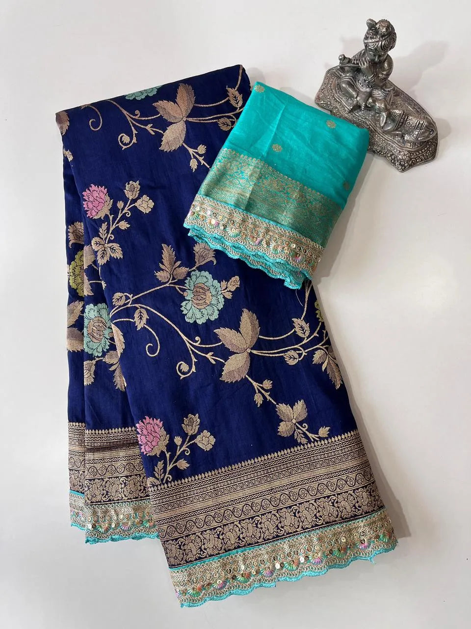 Royal Banarasi Jaal Weave Sarees