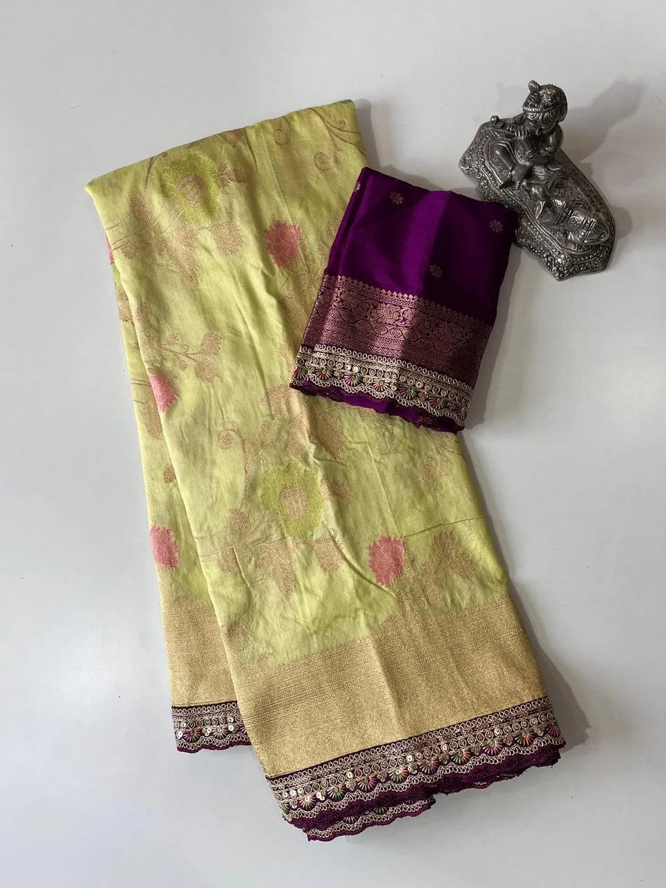 Royal Banarasi Jaal Weave Sarees