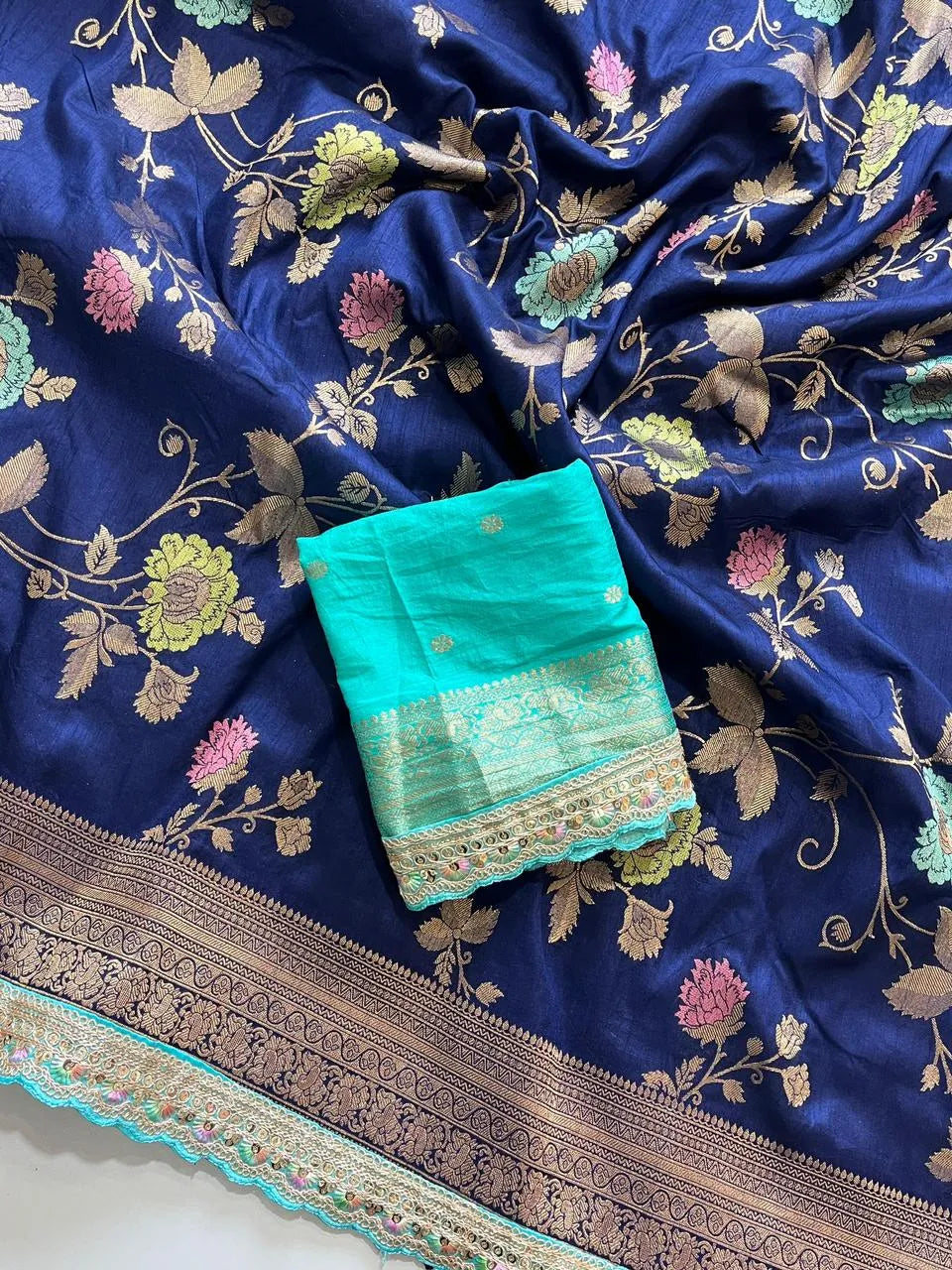 Royal Banarasi Jaal Weave Sarees