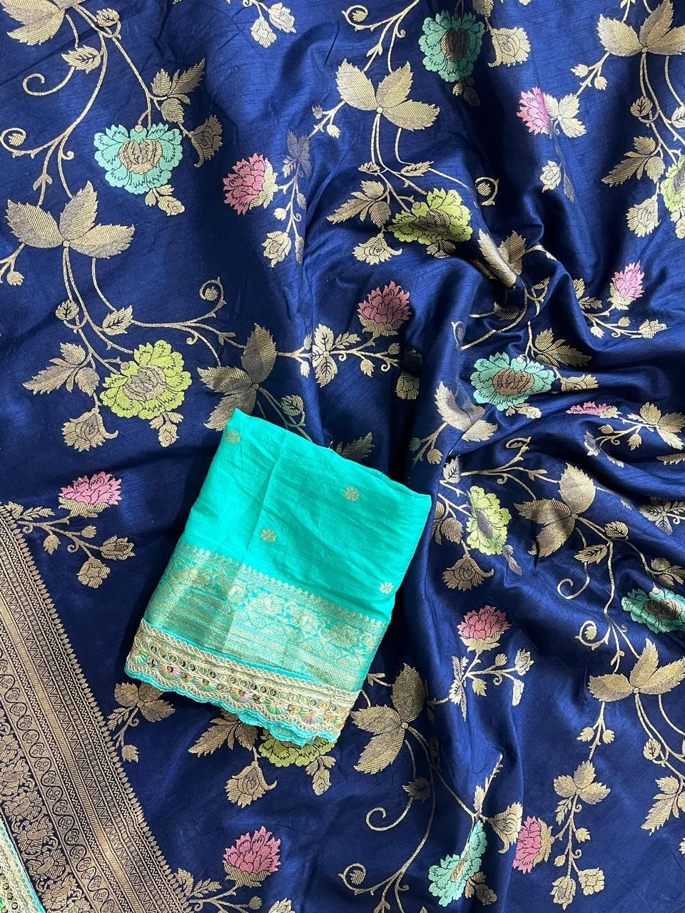 Royal Banarasi Jaal Weave Sarees