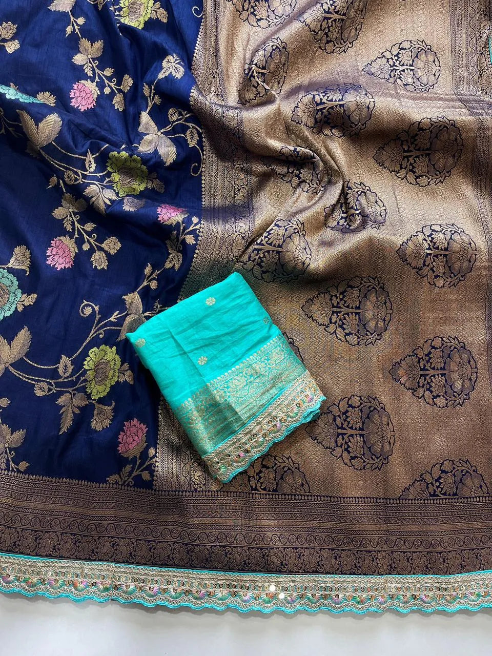 Royal Banarasi Jaal Weave Sarees
