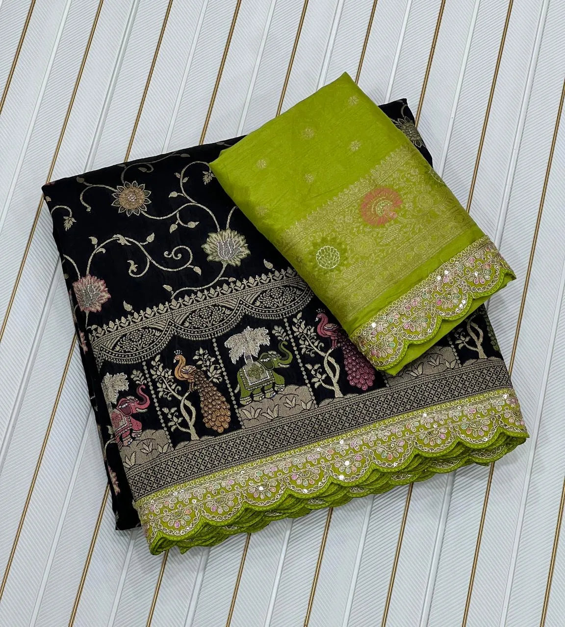 Banarasi Jaal Design Sarees – Festive & Wedding Wear