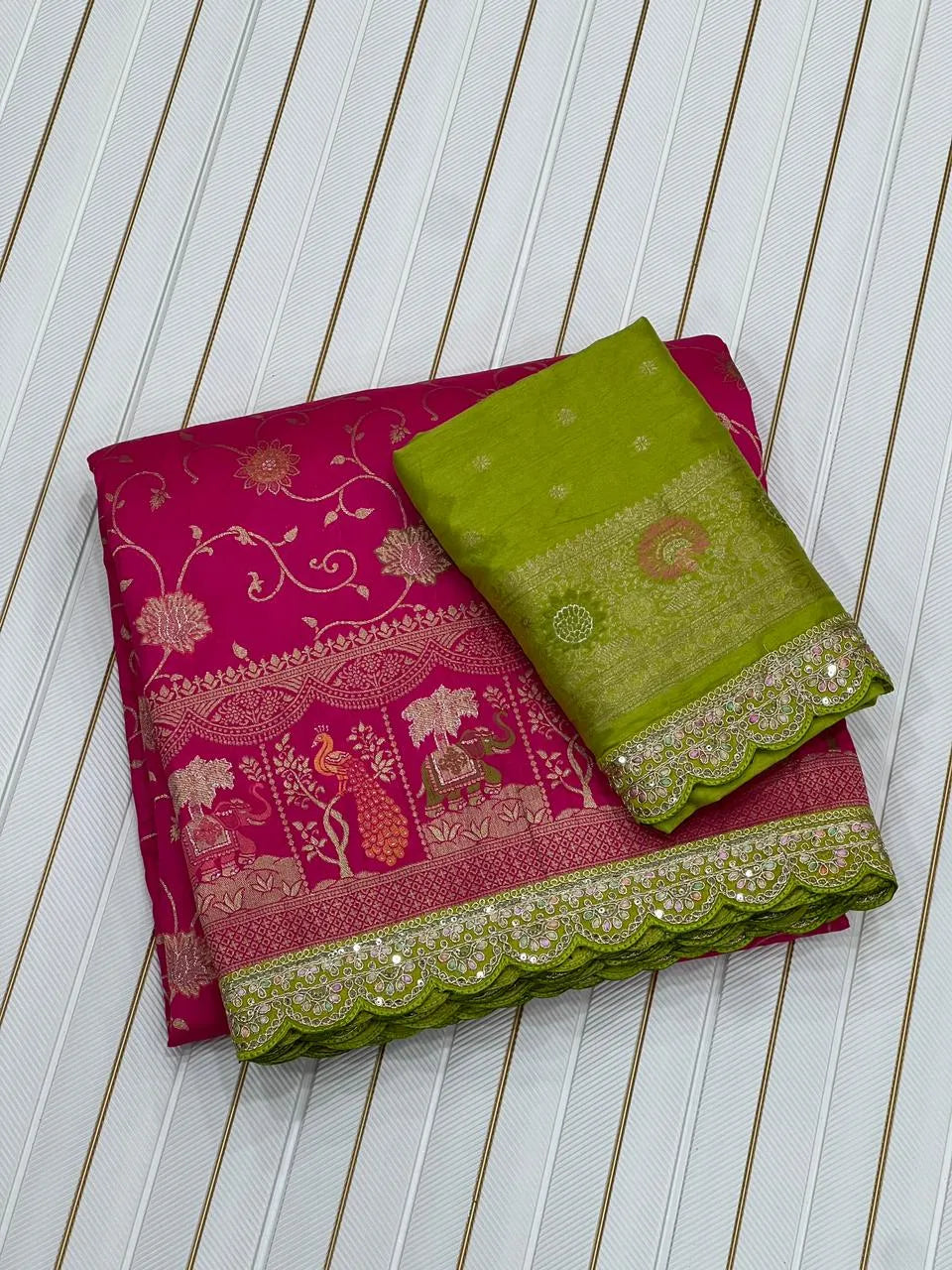 Banarasi Jaal Design Sarees – Festive & Wedding Wear