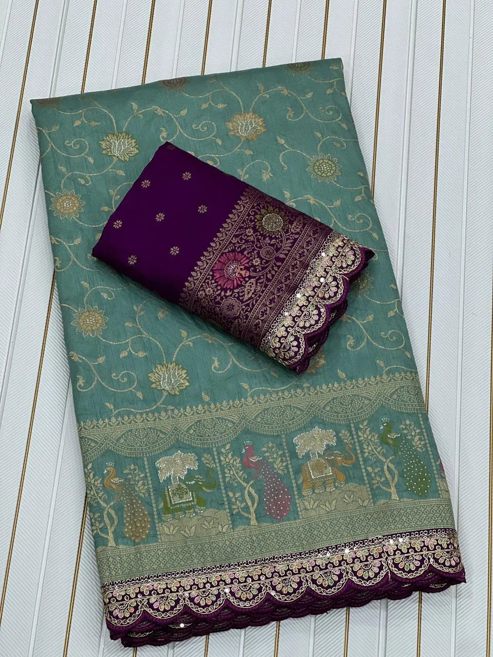 Banarasi Jaal Design Sarees – Festive & Wedding Wear