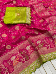 Banarasi Jaal Design Sarees – Festive & Wedding Wear