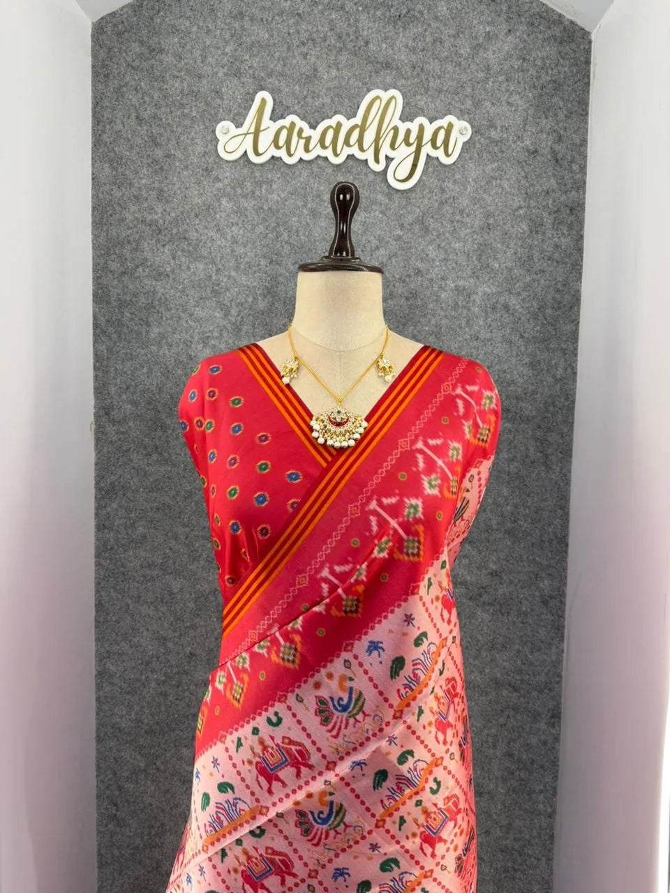 Elegant Patola Print Sarees