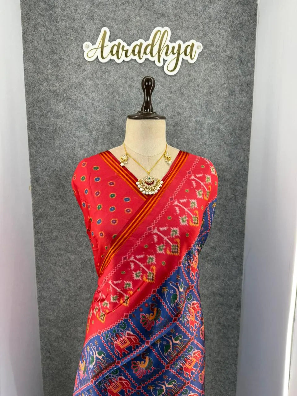 Elegant Patola Print Sarees