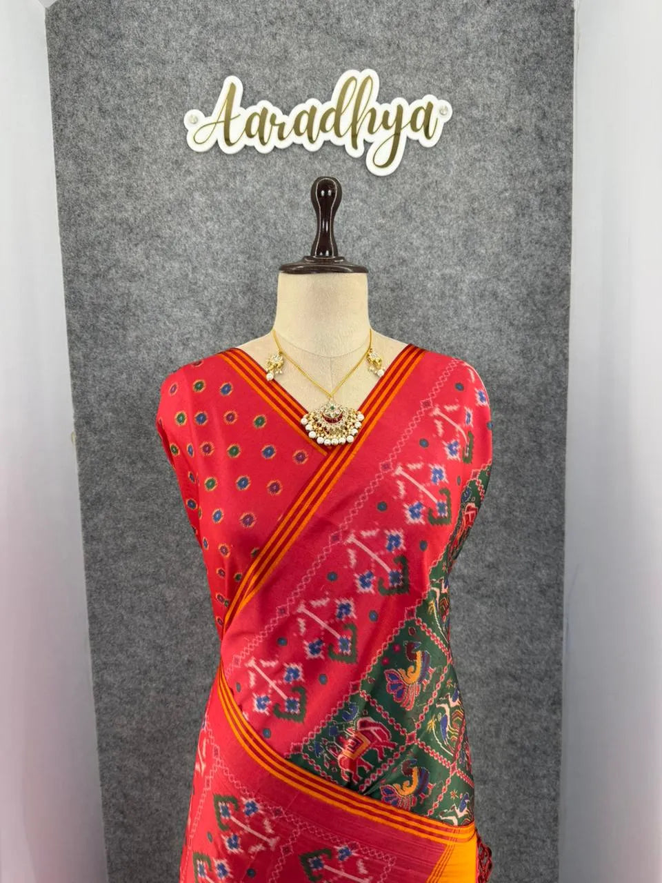 Elegant Patola Print Sarees