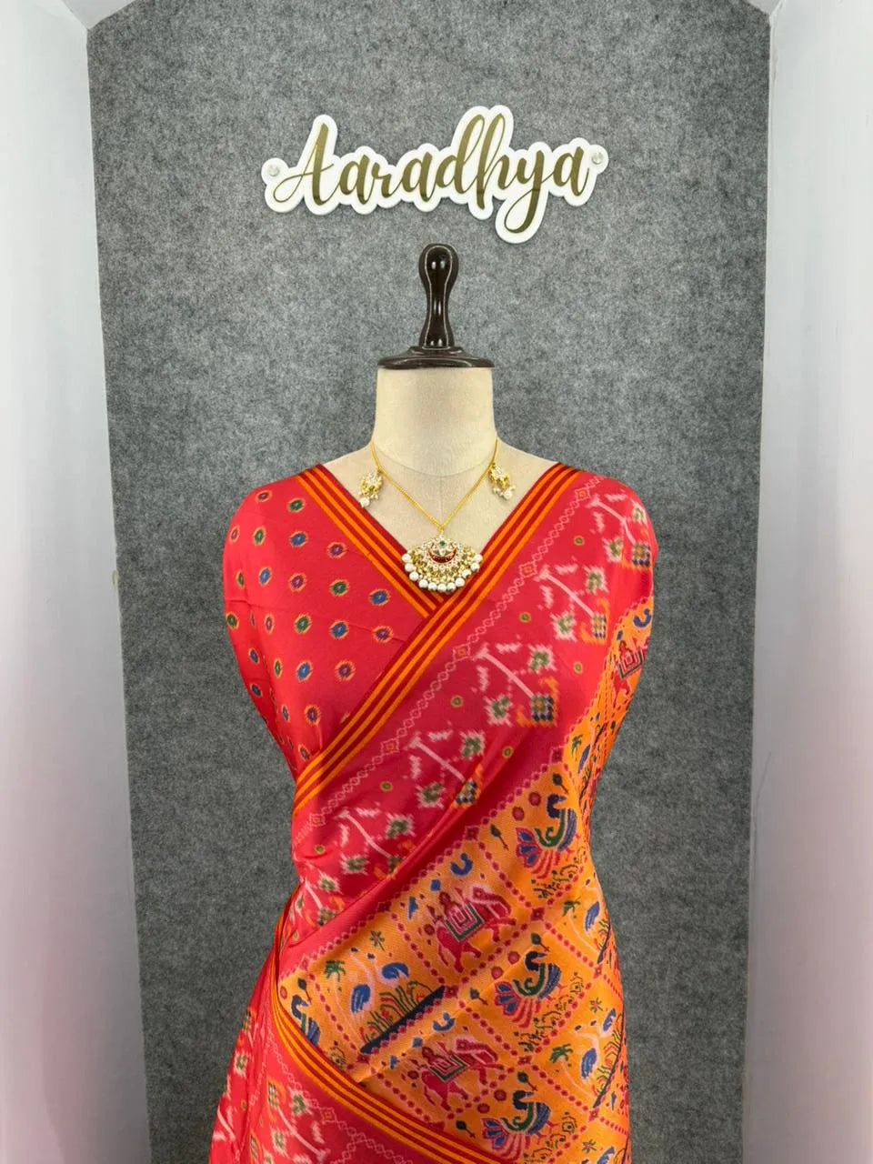 Elegant Patola Print Sarees