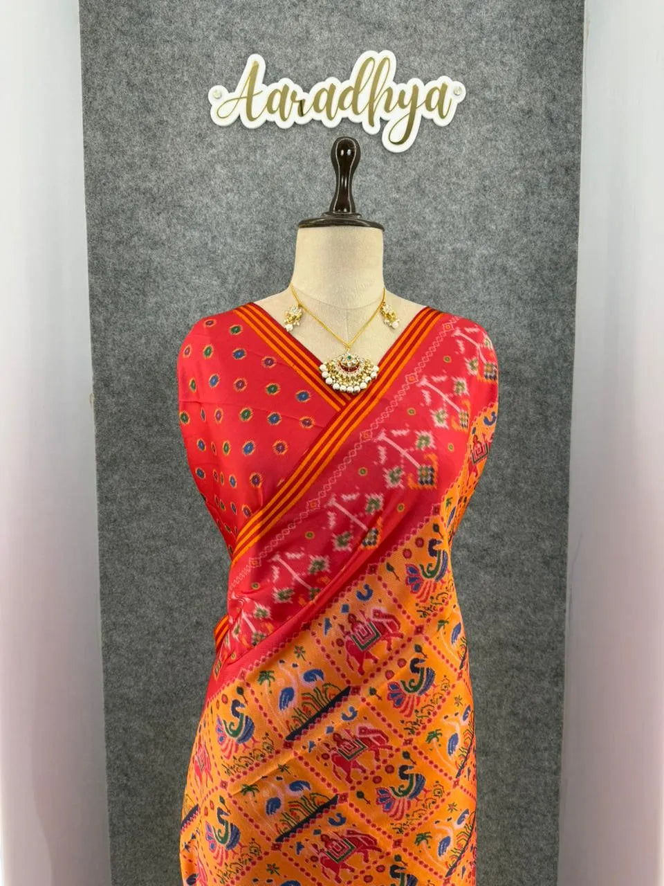Elegant Patola Print Sarees