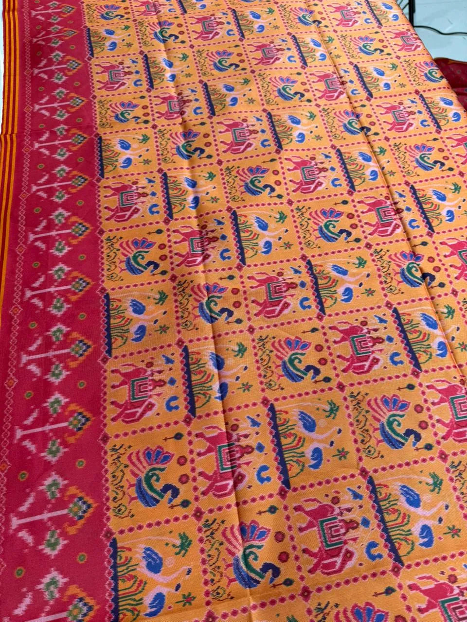 Elegant Patola Print Sarees