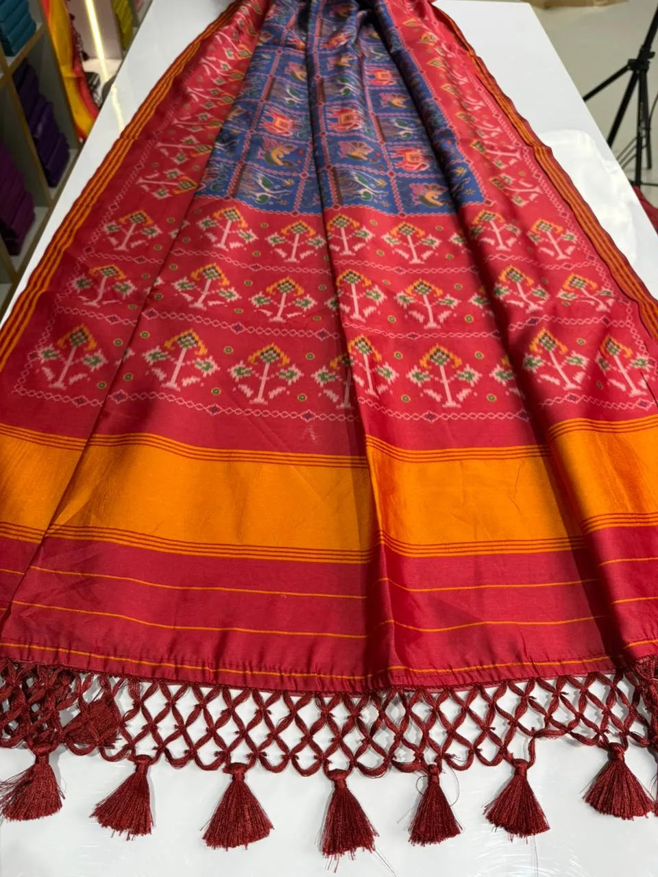 Elegant Patola Print Sarees