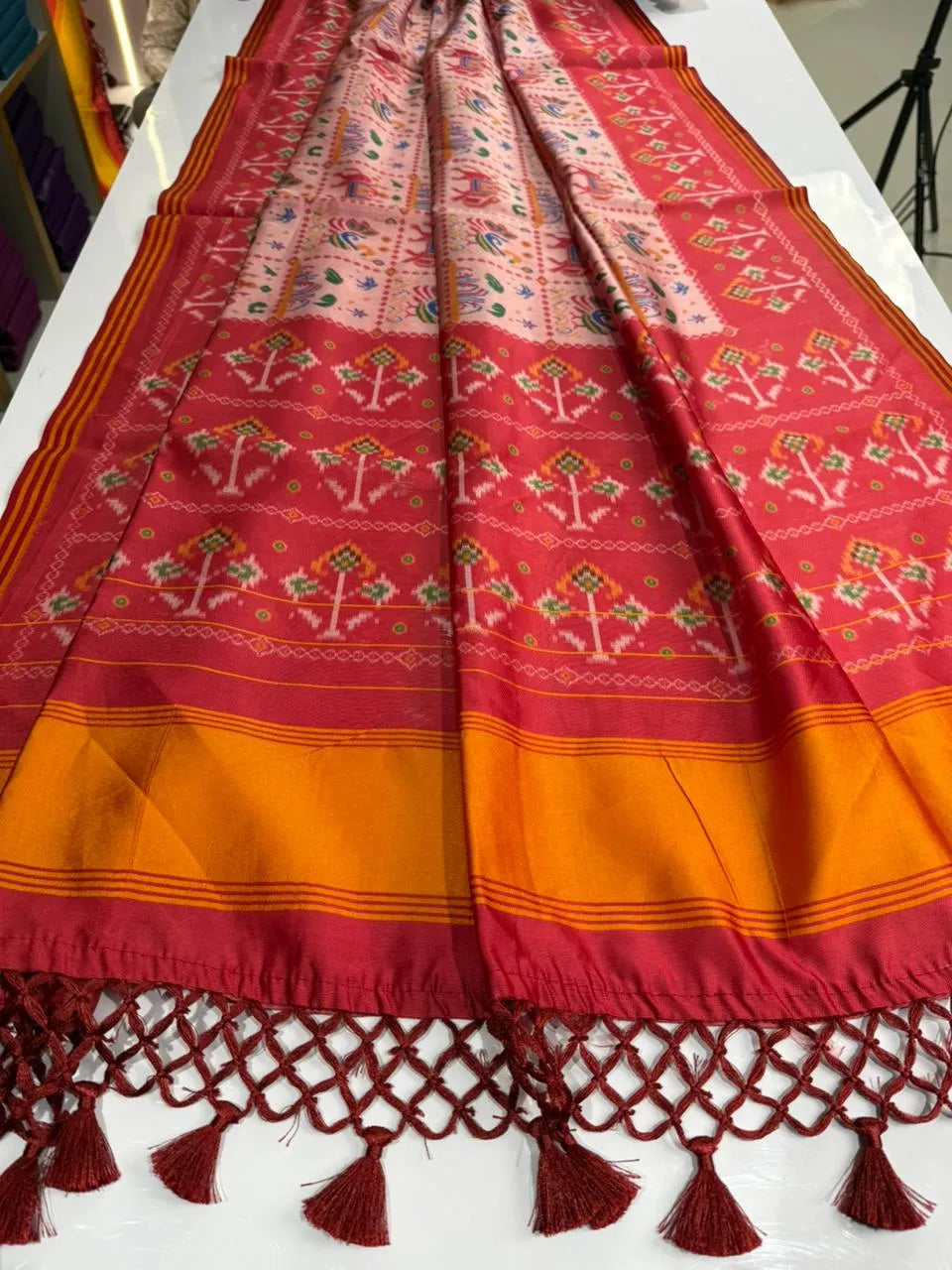 Elegant Patola Print Sarees