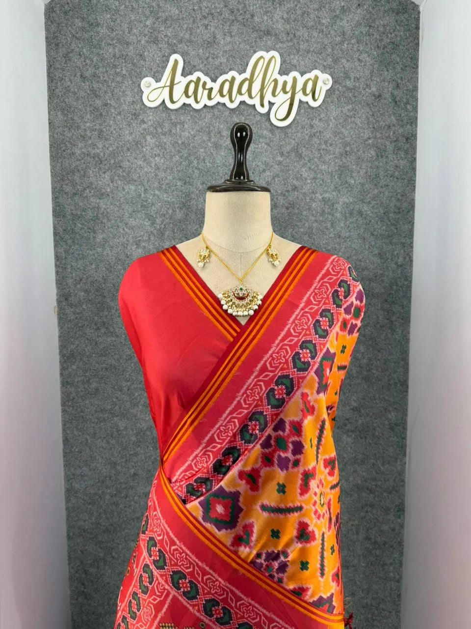 Traditional Weave Patola Printed Sarees