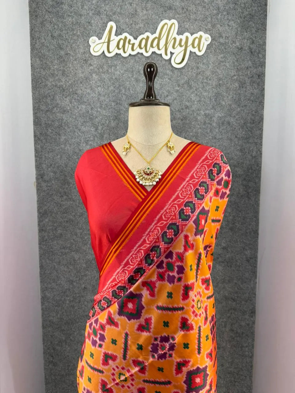 Traditional Weave Patola Printed Sarees
