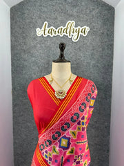 Traditional Weave Patola Printed Sarees