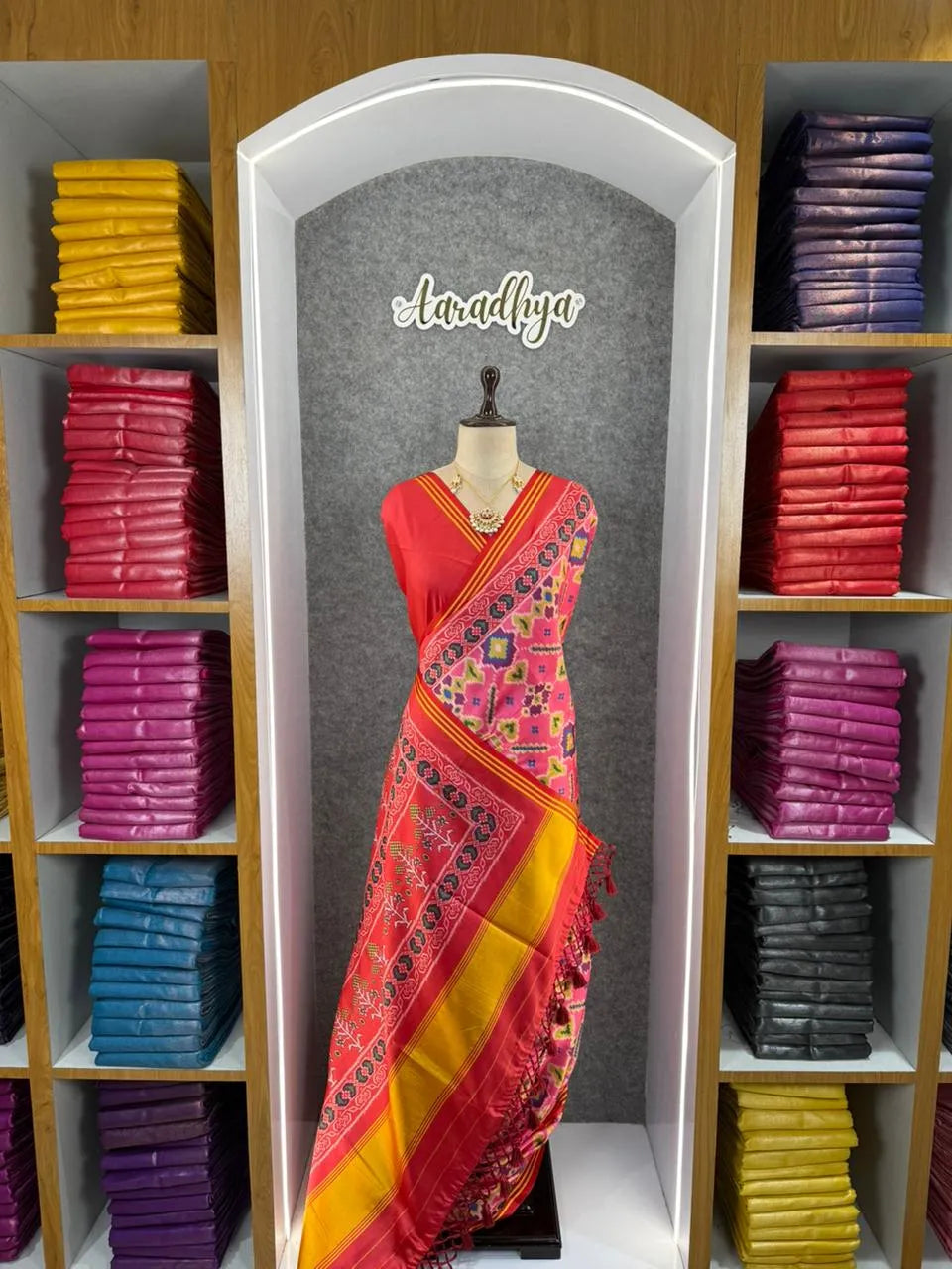 Traditional Weave Patola Printed Sarees