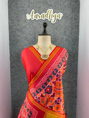 Traditional Weave Patola Printed Sarees