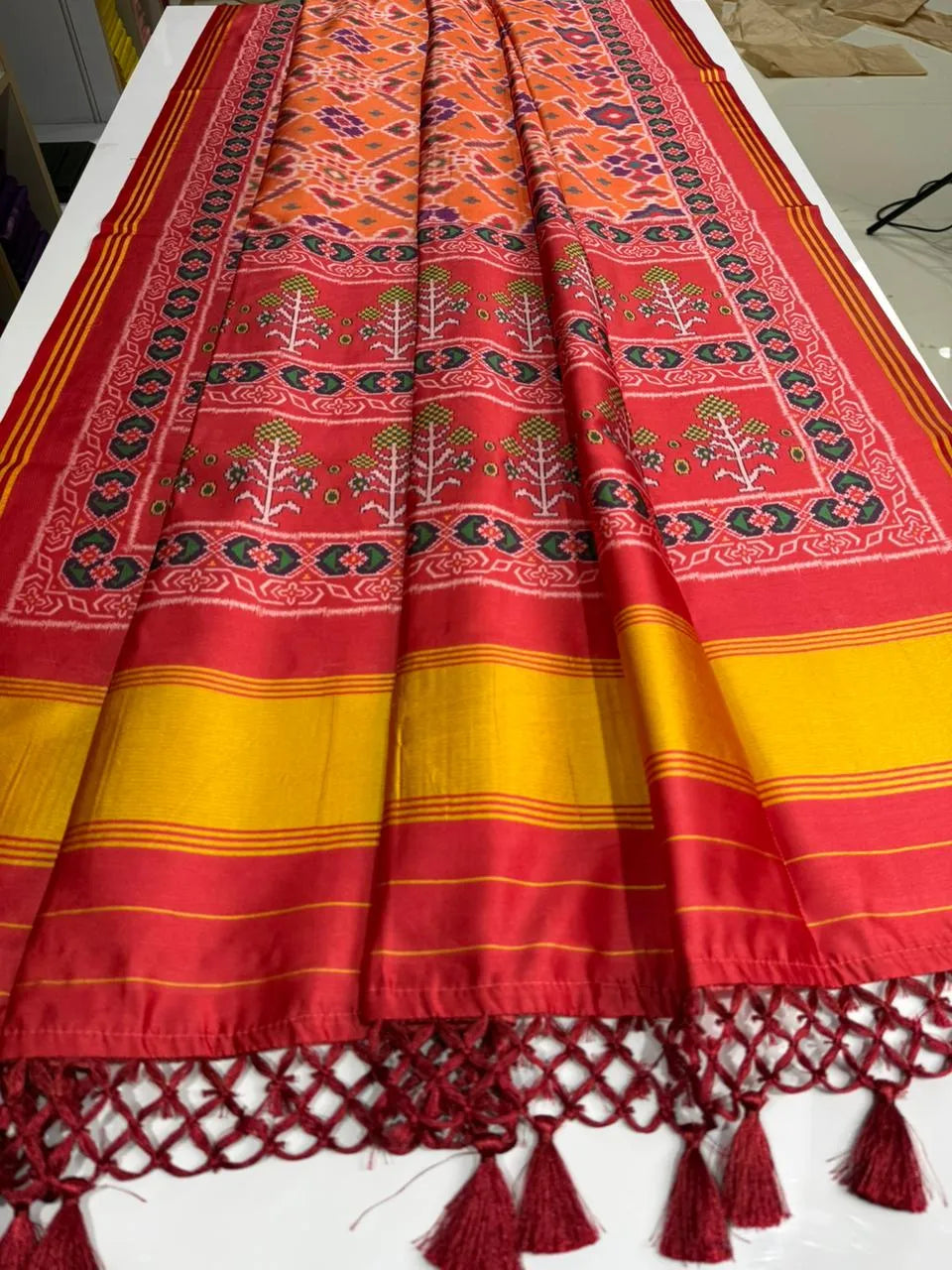Traditional Weave Patola Printed Sarees
