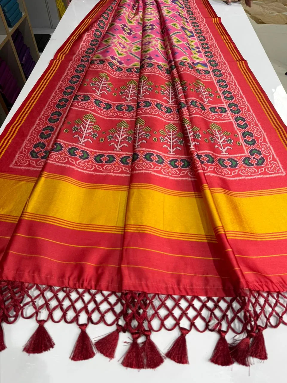 Traditional Weave Patola Printed Sarees