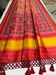 Traditional Weave Patola Printed Sarees