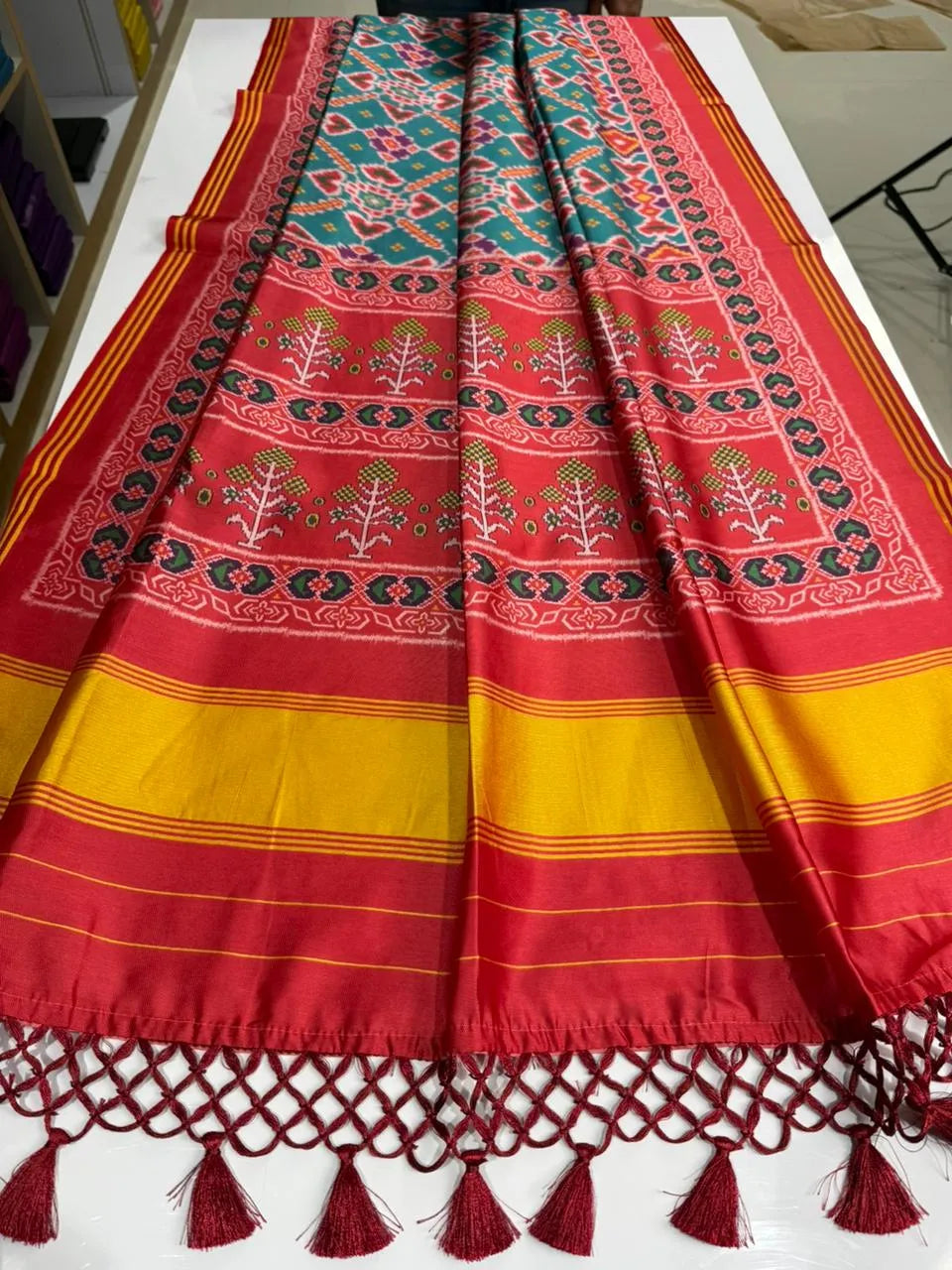 Traditional Weave Patola Printed Sarees