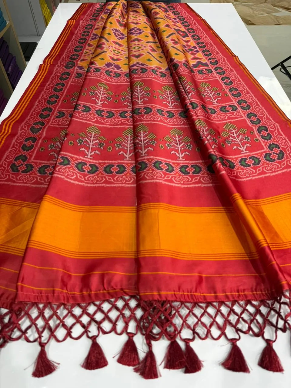 Traditional Weave Patola Printed Sarees
