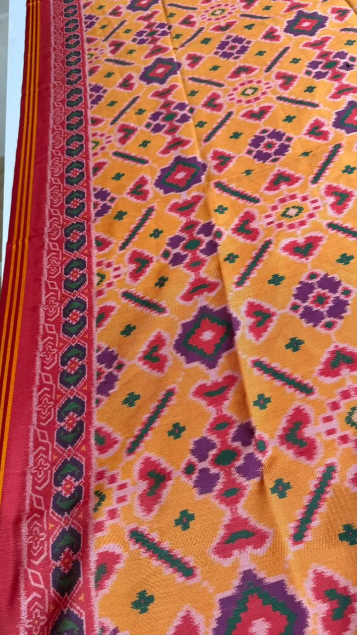 Traditional Weave Patola Printed Sarees