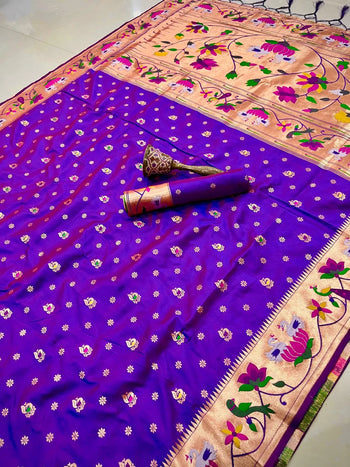Pure Paithani Silk Sarees – Maharashtrian Elegance