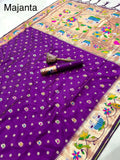 Pure Paithani Silk Sarees – Maharashtrian Elegance