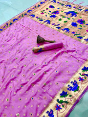 Pure Paithani Silk Sarees – Maharashtrian Elegance