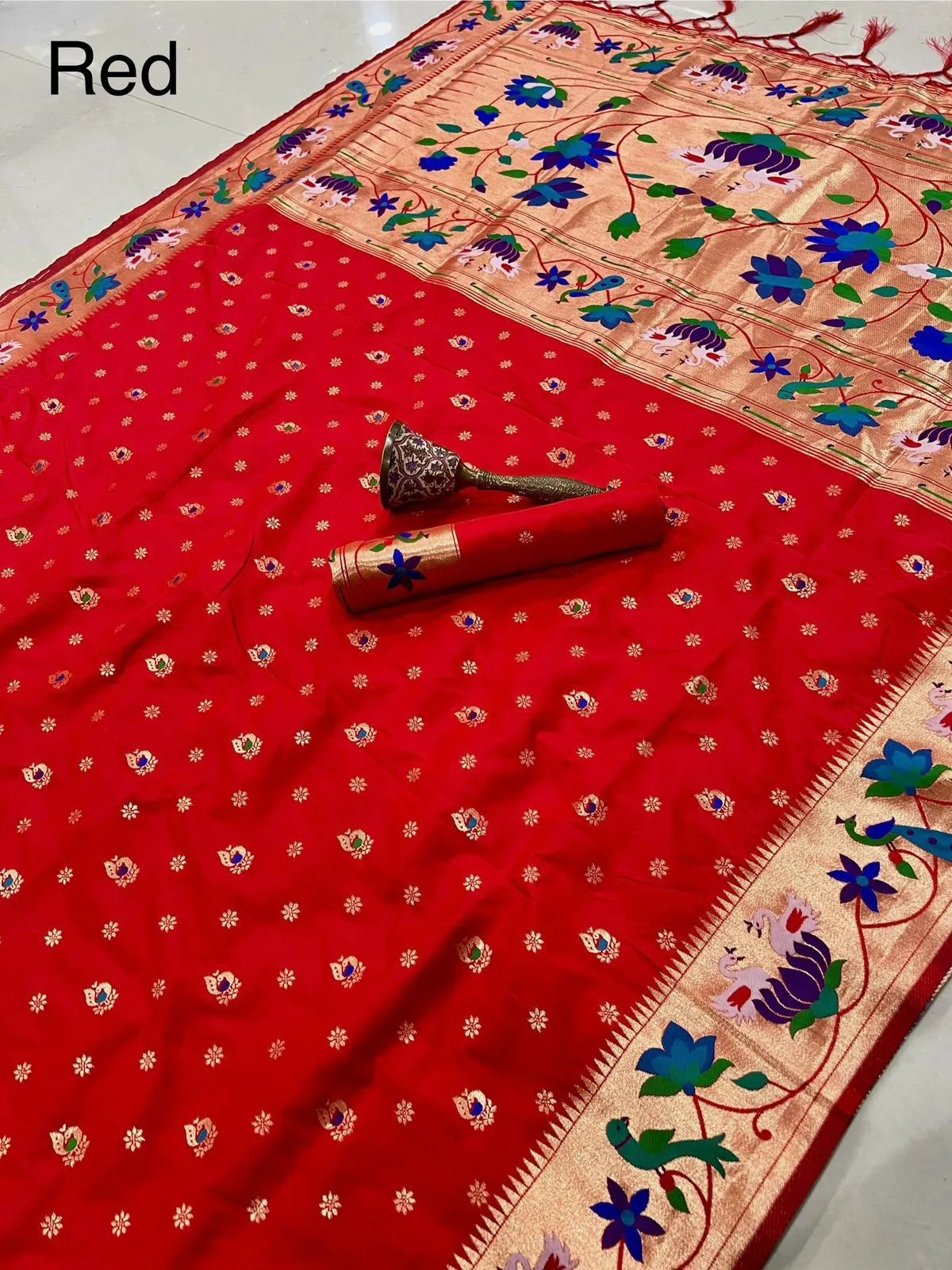 Pure Paithani Silk Sarees – Maharashtrian Elegance