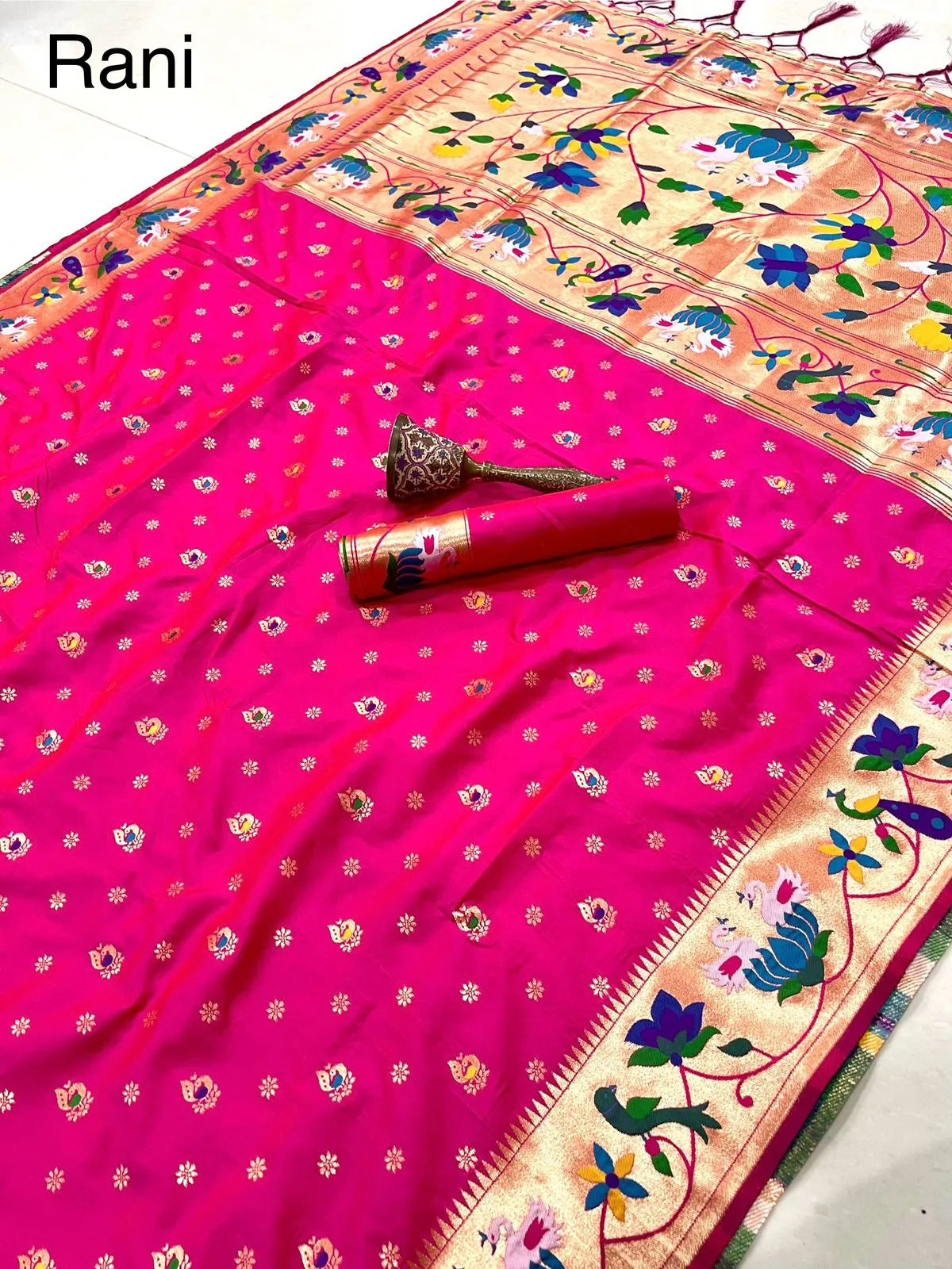 Pure Paithani Silk Sarees – Maharashtrian Elegance
