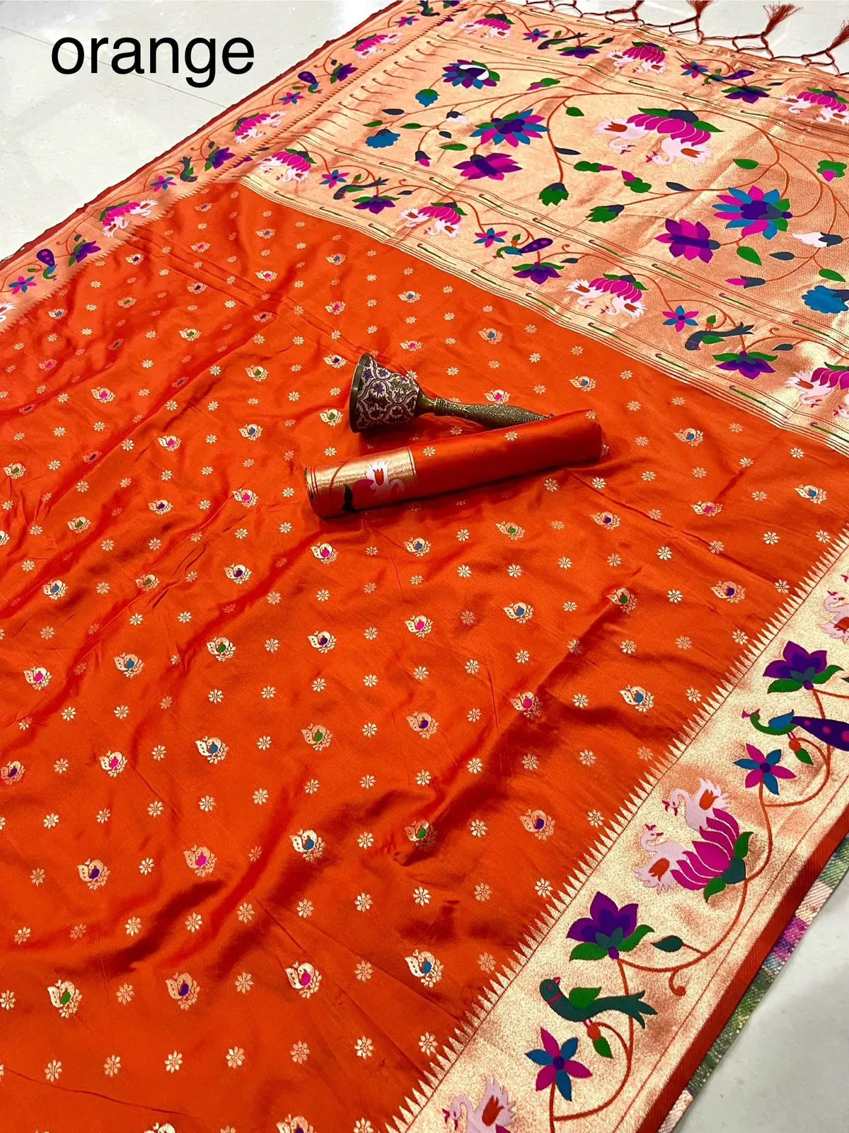 Pure Paithani Silk Sarees – Maharashtrian Elegance