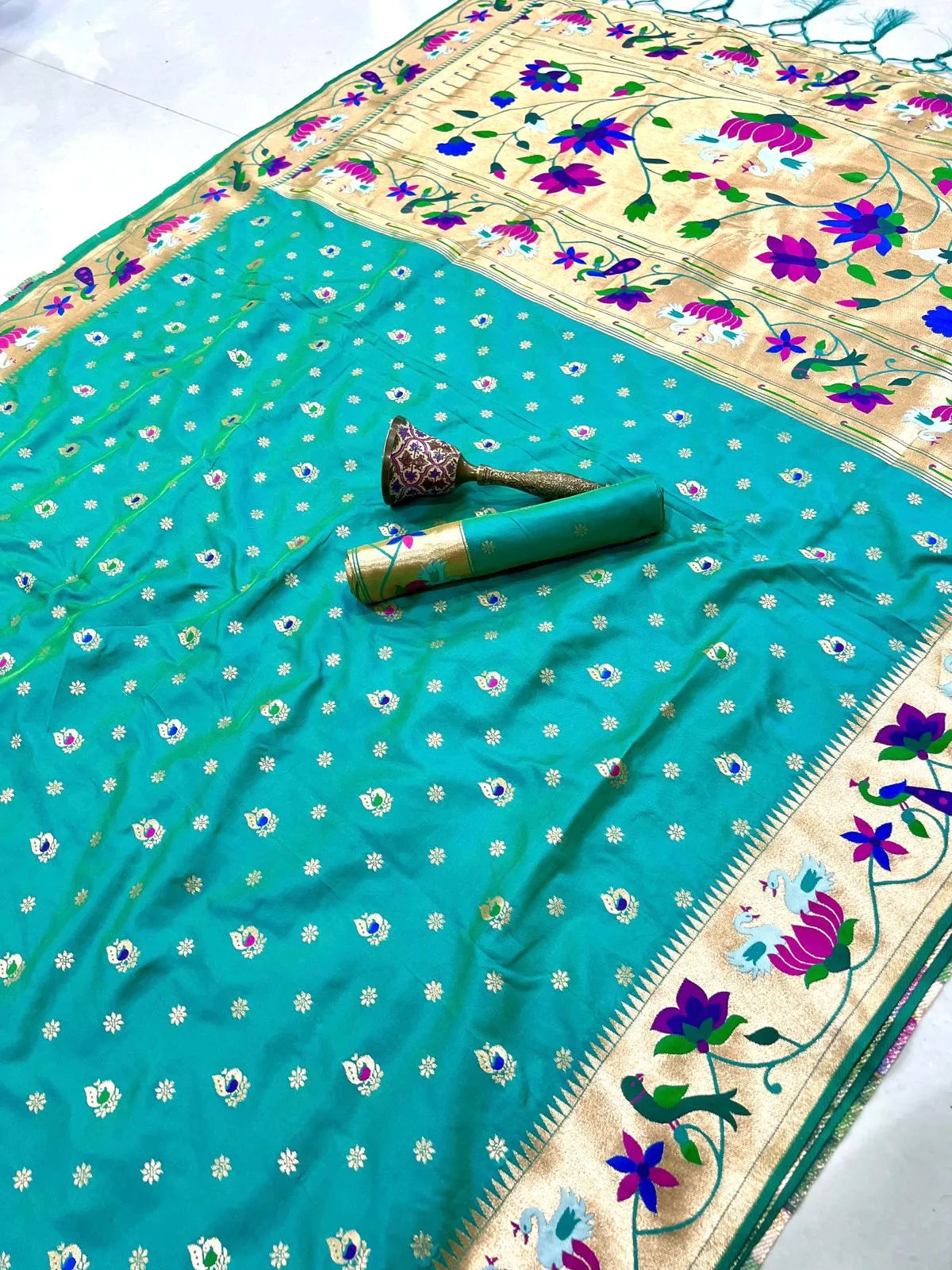 Pure Paithani Silk Sarees – Maharashtrian Elegance