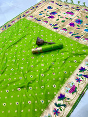 Pure Paithani Silk Sarees – Maharashtrian Elegance