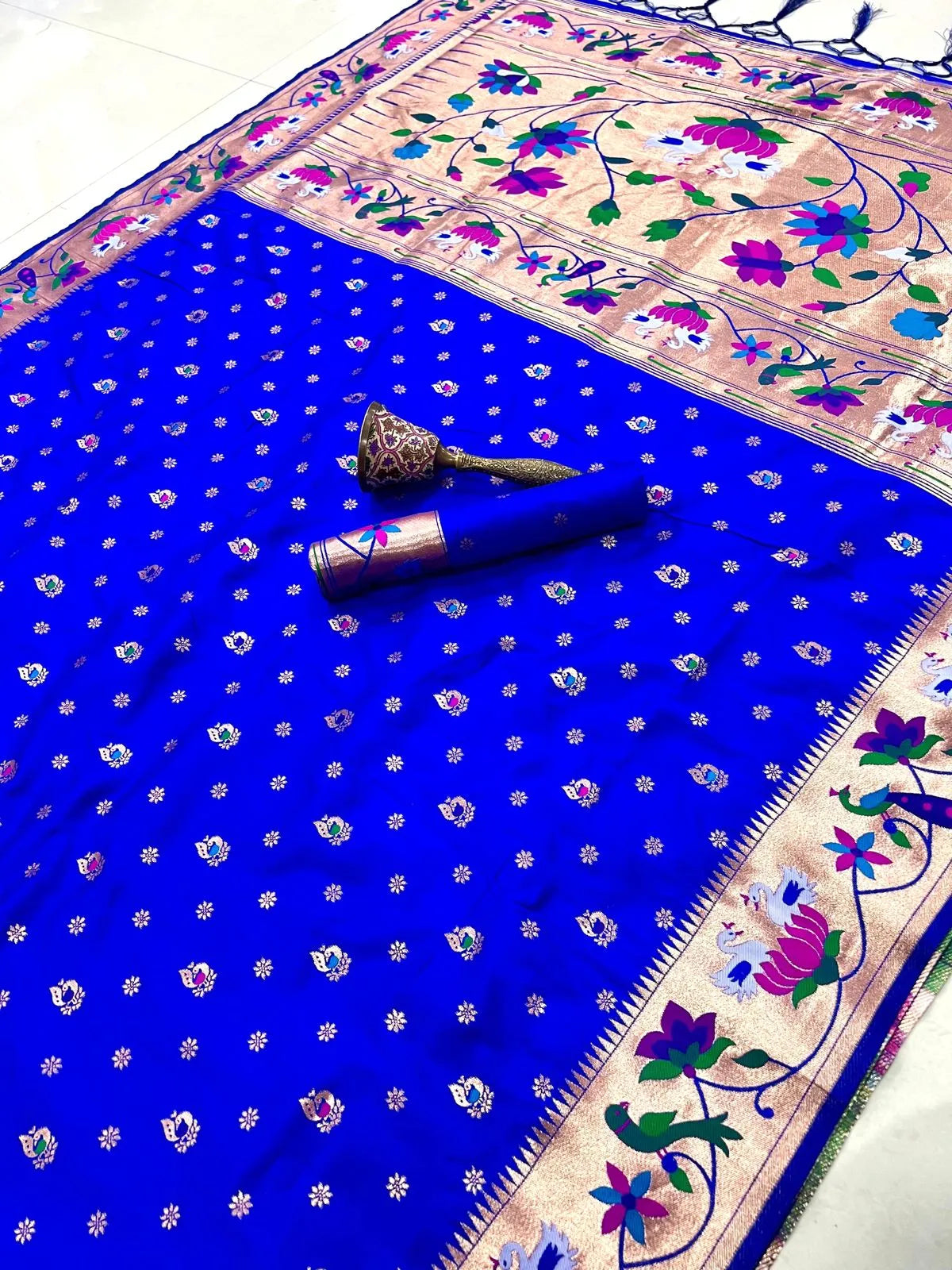 Pure Paithani Silk Sarees – Maharashtrian Elegance