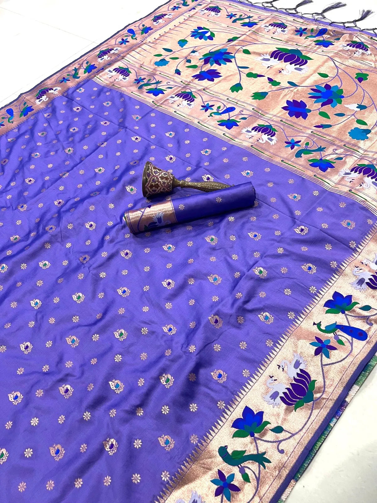 Pure Paithani Silk Sarees – Maharashtrian Elegance