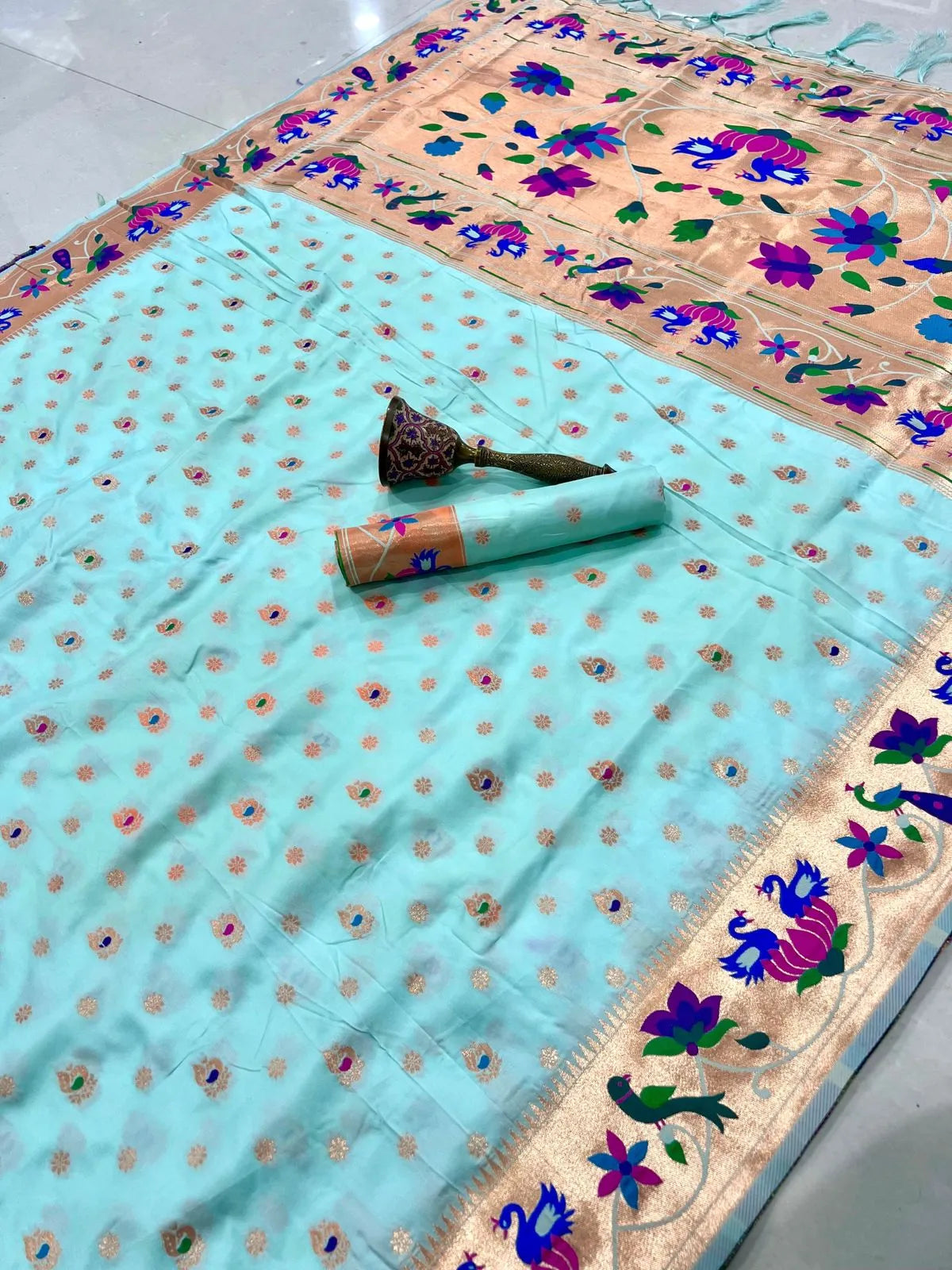 Pure Paithani Silk Sarees – Maharashtrian Elegance
